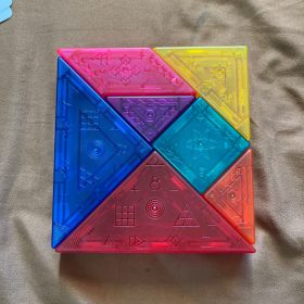 Colorful Magnetic 3D Tangram Jigsaw Toy photo review