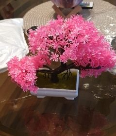 Artificial Bonsai Plant Home Decor