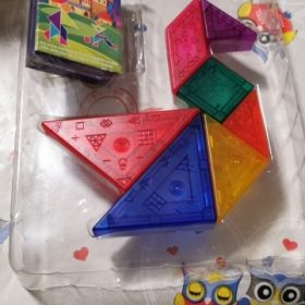 Colorful Magnetic 3D Tangram Jigsaw Toy photo review