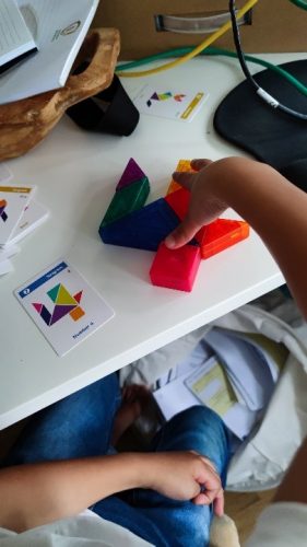 Colorful Magnetic 3D Tangram Jigsaw Toy photo review