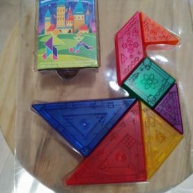 Colorful Magnetic 3D Tangram Jigsaw Toy photo review