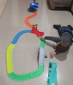 Racing Track Car Creative Toys photo review