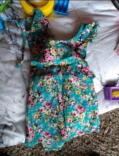 Baby Girl Floral Sundress Outfits Set photo review