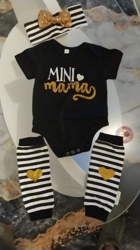 Mini Mama Baby Outfit Set photo review