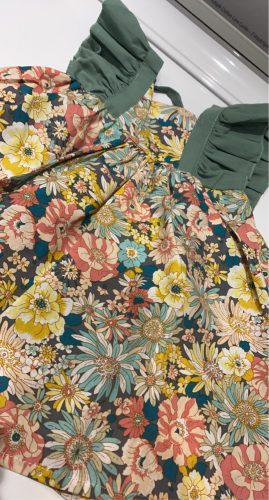 Princess Floral Dress+Sunhat Set photo review