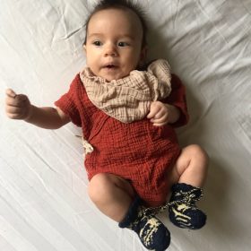 Elegant Baby Boy Romper photo review