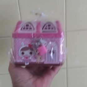 Cute Bear House Coin Bank photo review