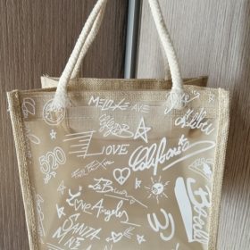 Clear Graffiti Tote Trends Bag photo review