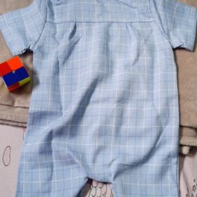 Gentleman Plaid Baby Rompers photo review