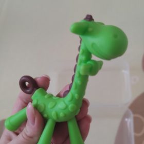 Giraffe Shape Silicone Baby Teethers photo review