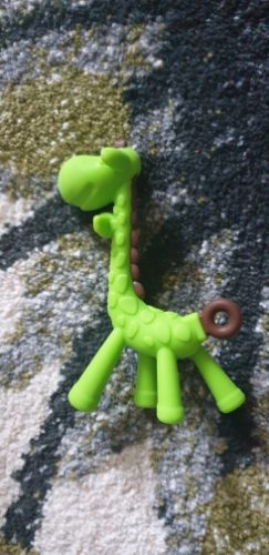 Giraffe Shape Silicone Baby Teethers photo review