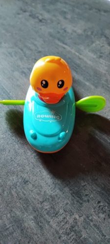 Cartoon Duck Baby Bath Toys photo review