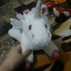 Electronic Unicorn Plush Toys Stuffed Animals Soft Doll LED photo review