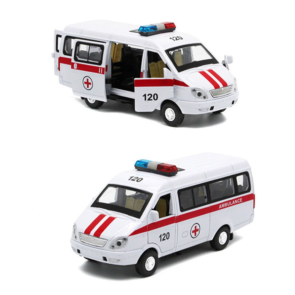 Ambulance Model Car Vehicle Alloy – Grandma's Gift Shop