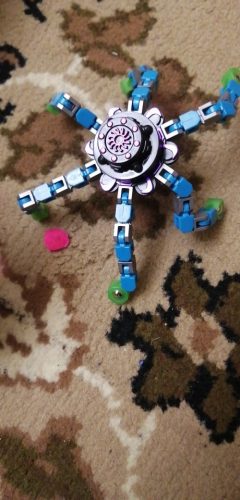 Fidget Spinner DIY Hand Spinner Toy Deform Chain photo review