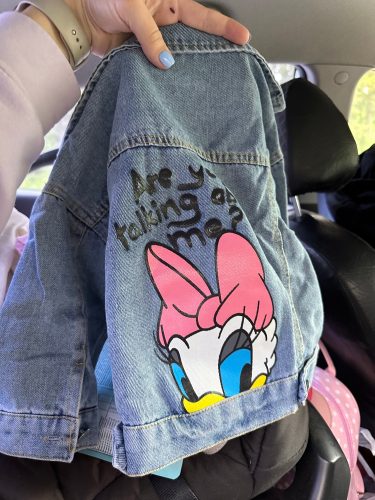 Daisy Denim Jacket For Girls 2-7 Years photo review